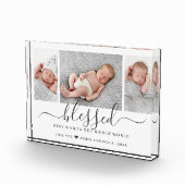 Moederdag Script Blessed Best Mam Ever Fotoblokken (Rechts)