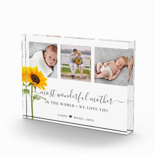 Moederdag Script meest fantastische moeder Fotoblokken (Rechts)