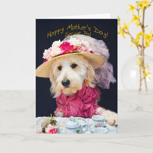 Moederdag - Secret Pal - Collectie van Kati Kaart (Gele Bloem)