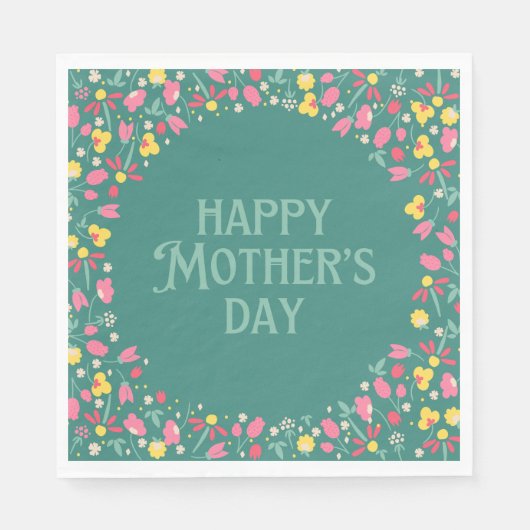 Moederdag Servet (Voorkant)