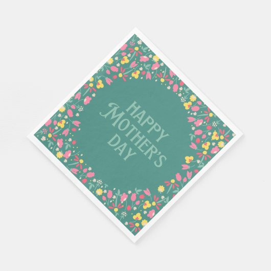 Moederdag Servet (Hoek)