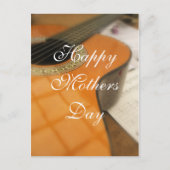 Moederdag Simple Elegant Guitar Briefkaart (Voorkant)