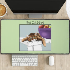 Moederdag Sinaasappel Tabby Cat Bureaumat