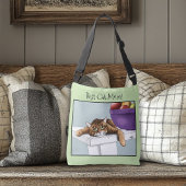 Moederdag Sinaasappel Tabby Cat Crossbody Tas