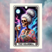 Moederdag Skelet De Grootmoeder Tarot Kaart