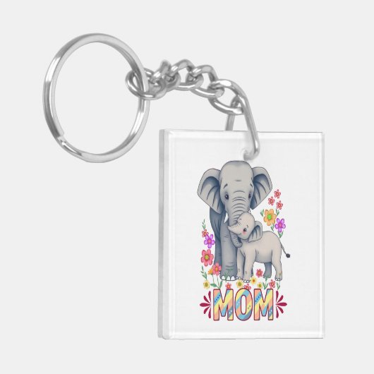 Moederdag Sleutelhanger (Voorkant Links)