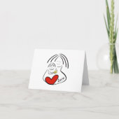 Moederdag Snuggle Kaart (bericht binnen) (Voorkant)