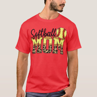 Moederdag Softball T-shirt