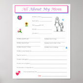 Moederdag Son Interview Downloaden Afdrukbaar Poster (Voorkant)