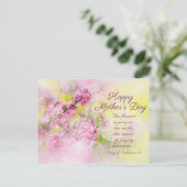 Moederdag Song van Solomon 2:12 Bijbelversie Briefkaart (Staand voorkant)