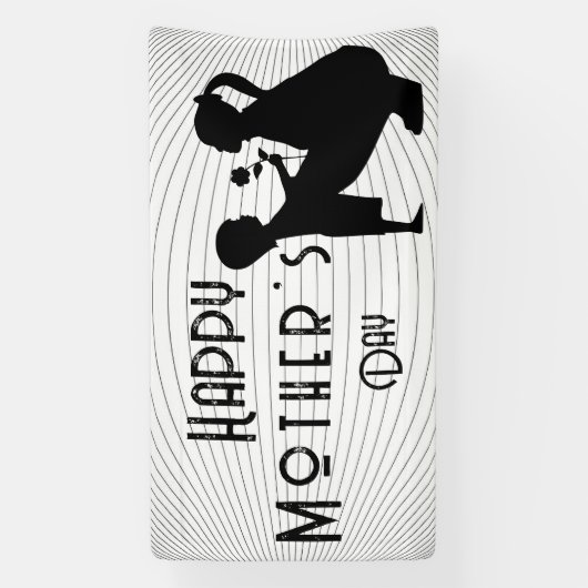 Moederdag Spandoek (Verticaal)