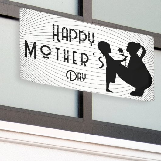 Moederdag Spandoek (Buitenkant Gebouw)