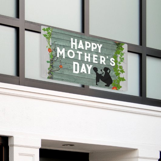 Moederdag Spandoek (Buitenkant Gebouw)