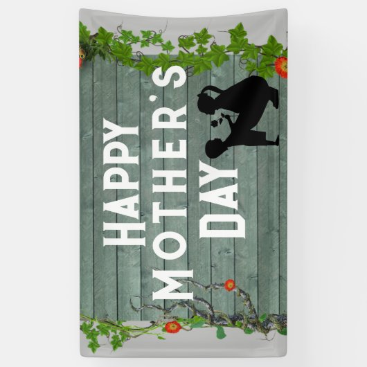 Moederdag Spandoek (Verticaal)