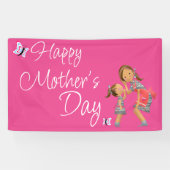 Moederdag Spandoek (Horizontaal)