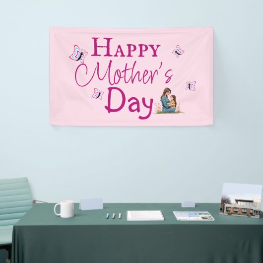 Moederdag spandoek (Beurs)