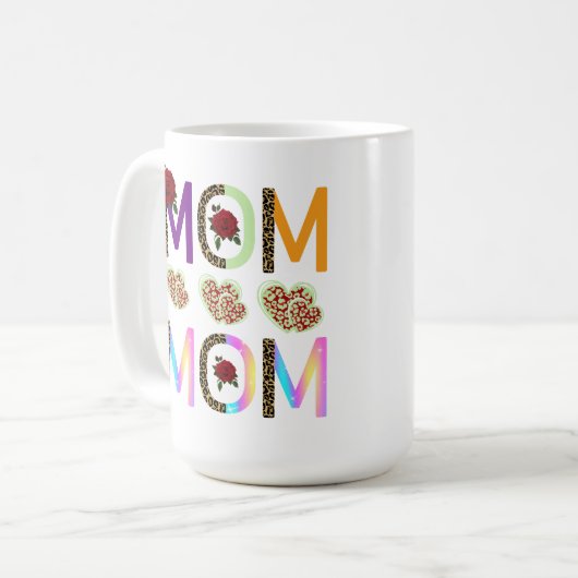 Moederdag Speciaal Koffiemok (Voorkant links)