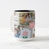 Moederdag Speciaal Tweekleurige Koffiemok (Voorkant links)