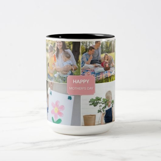Moederdag Speciaal Tweekleurige Koffiemok (Center)
