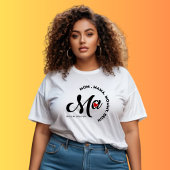 Moederdag Special Mom. Mammie. Mamma. kwetsen T-shirt