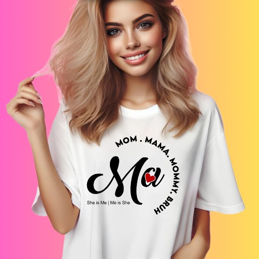 Moederdag Special Mom. Mammie. Mamma. kwetsen T-shirt