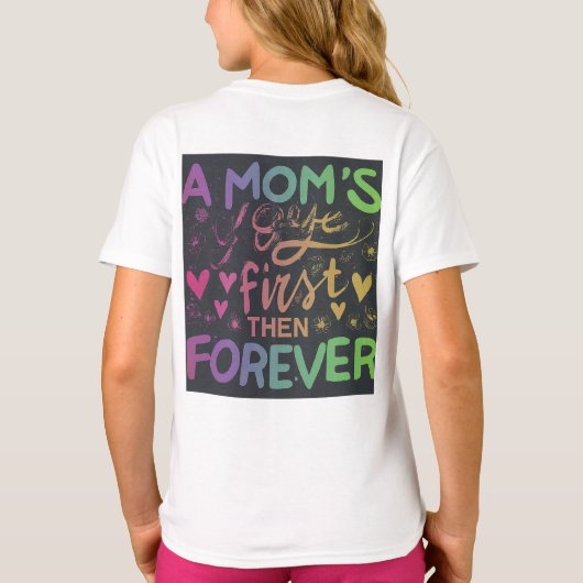 Moederdag special t-shirt (Achterkant)