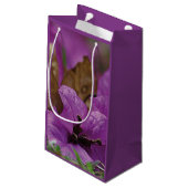 MOEDERDAG SPREUKEN 31 Christelijke Paarse Bloemen Klein Cadeauzakje (Achterkant Gekanteld)
