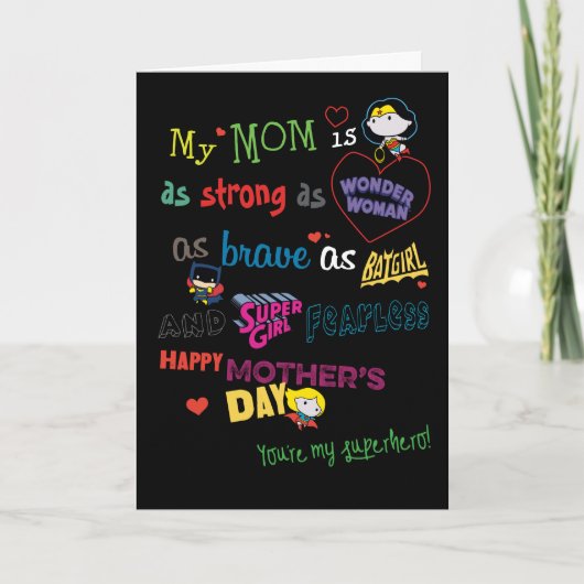 Moederdag | Sterk, Brave & Fearless Kaart (Voorkant)