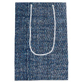 Moederdag Stick Girl met Daisies Medium Cadeauzakje (Achterkant)