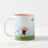 Moederdag Stick Kinder 2 Boys 1 Girl Mok (Links)