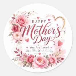 Moederdag Sticker