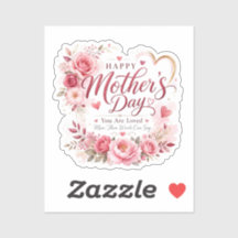 Moederdag Sticker