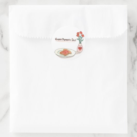 Moederdag Stickers (Tas)