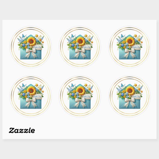 Moederdag Stickers (Vel)