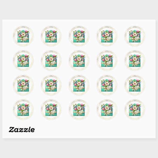 Moederdag Stickers (Vel)