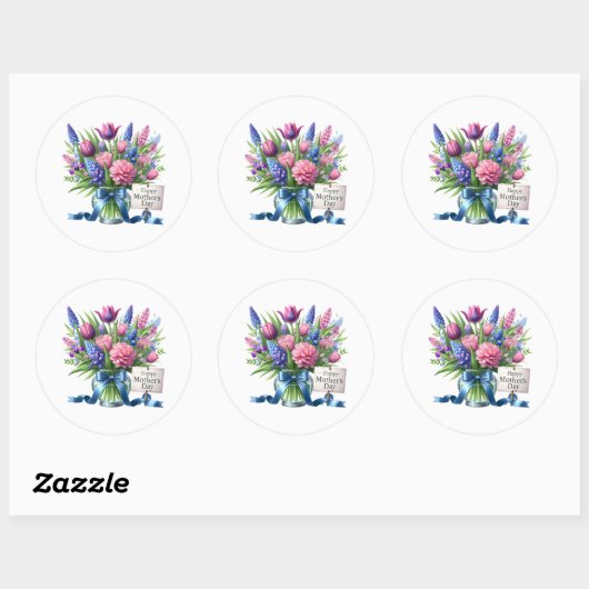 Moederdag Stickers (Vel)