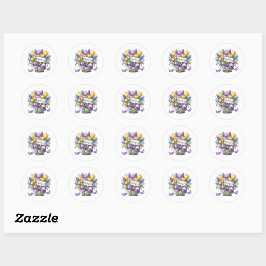 Moederdag Stickers (Vel)