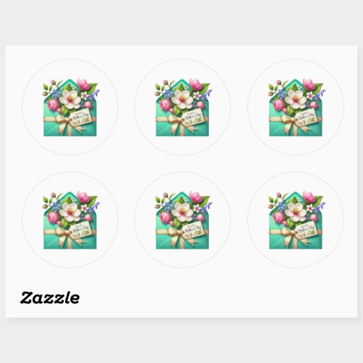Moederdag Stickers (Vel)