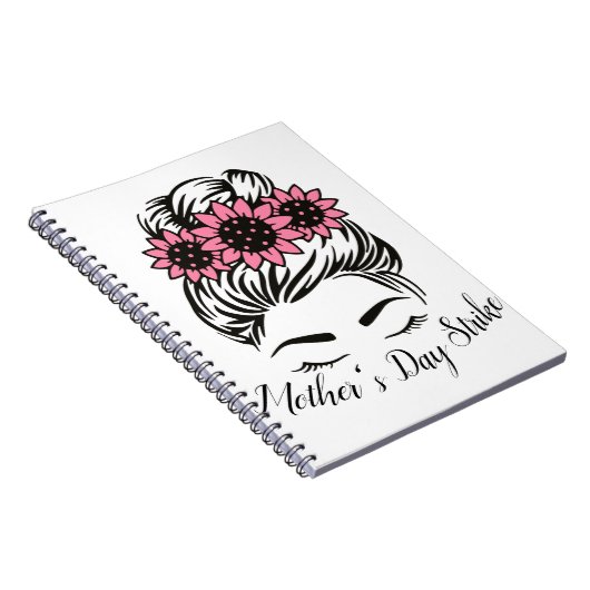 Moederdag Strike Roe tegen Wade Womens Rights T-Sh Notitieboek (Rechterzijde)