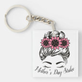 Moederdag Strike Roe tegen Wade Womens Rights T-Sh Sleutelhanger (voorkant)