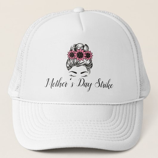 Moederdag Strike Roe tegen Wade Womens Rights T-Sh Trucker Pet (Voorkant)