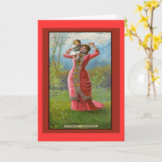  Moederdag Sunny Hours Kaart (Gele Bloem)