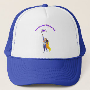 Moederdag Super Mom Super Wife Super Moe Trucker Pet