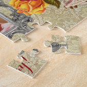 Moederdag Sweet Rozen Fancy Barokke Foto Lijst Legpuzzel (Zijkant)