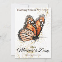 Moederdag Sympathy Card - Butterfly