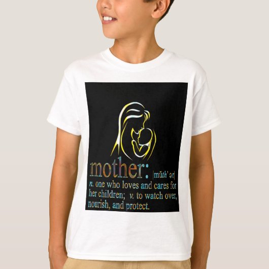 Moederdag t-shirt (Voorkant)