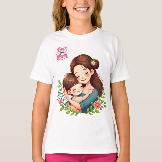 moederdag t-shirt (Voorkant)