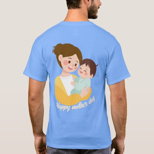 Moederdag T-shirt (Achterkant)