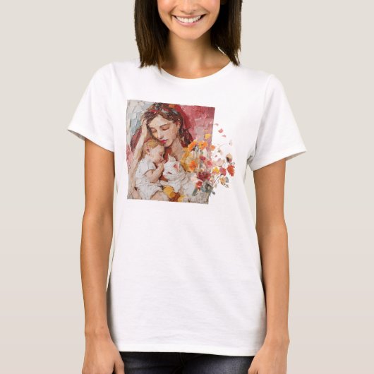 Moederdag T-shirt (Voorkant)