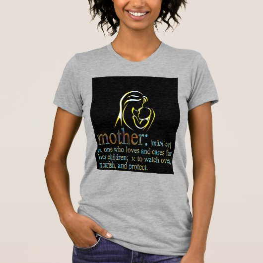 Moederdag t-shirt (Voorkant)